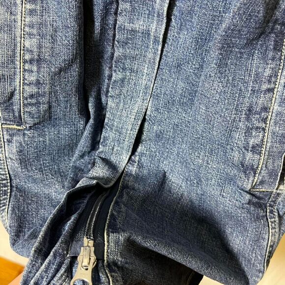 90's Vintage French Dressing Jeanswear Paris Women's Denim Dress - Picture 7 of 8